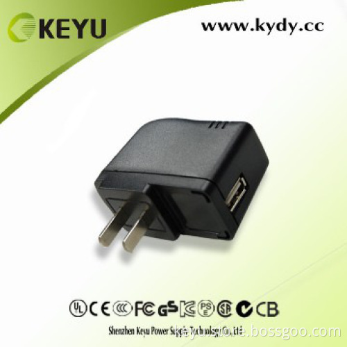5V 1a 2a phone charger short circuit protection 10w usb power adapter